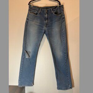 Levi’s Men’s 505 Regular Fit Denim Jeans